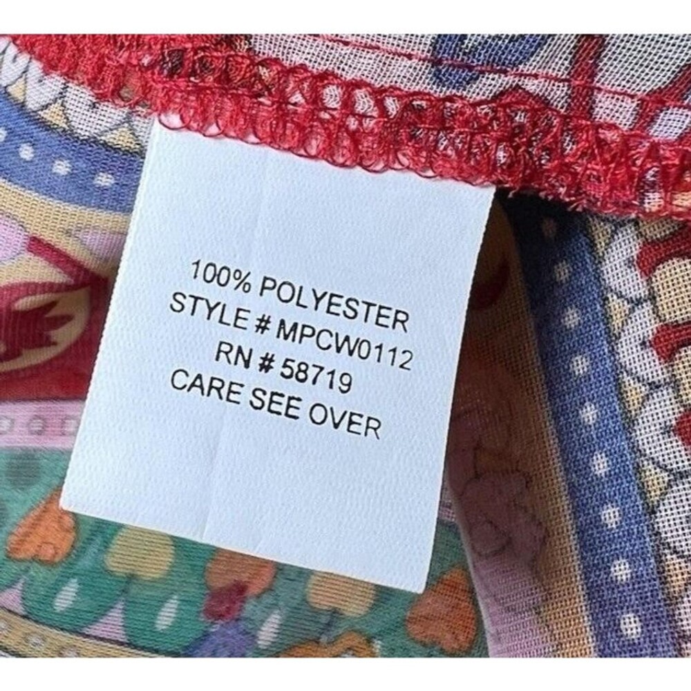 Notations 2-Piece Set Bohemian Floral Paisley Print Blouse & Tank Top Size Small - Picture 5 of 16